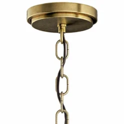 Kichler Roux 16" Wide Natural Brass 3-Light Bowl Pendant -Outlet The Radiantix Store kichler roux 16 inch wide natural brass 3 light bowl pendant 75d86views3