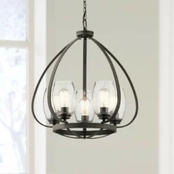Kichler Tuscany 22" Wide Oiled Bronze 5-Light Chandelier