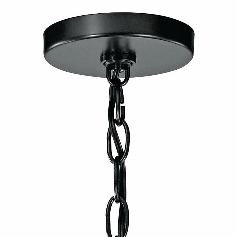 Kichler Valserrano 24 1/4" Wide Black 5-Light Chandelier 6 Kichler Valserrano 24 1/4" Wide Black 5-Light Chandelier - Image 4