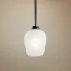 Kichler Valserrano 5" Wide Black Finish White Glass Mini Pendant 2 Kichler Valserrano 5" Wide Black Finish White Glass Mini Pendant -Outlet The Radiantix Store kichler valserrano 5 inch wide black finish white glass mini pendant 75c85cropped