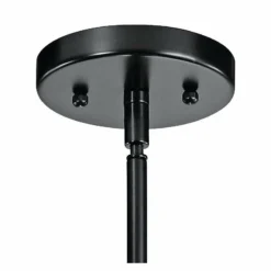 Kichler Valserrano 5" Wide Black Finish White Glass Mini Pendant -Outlet The Radiantix Store kichler valserrano 5 inch wide black finish white glass mini pendant 75c85views2