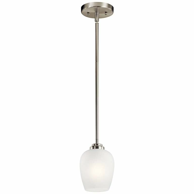 Kichler Valserrano 5" Wide Brushed Nickel Mini Pendant Light 4 Kichler Valserrano 5" Wide Brushed Nickel Mini Pendant Light - Image 2