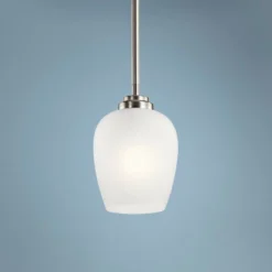 Kichler Valserrano 5" Wide Brushed Nickel Mini Pendant Light
