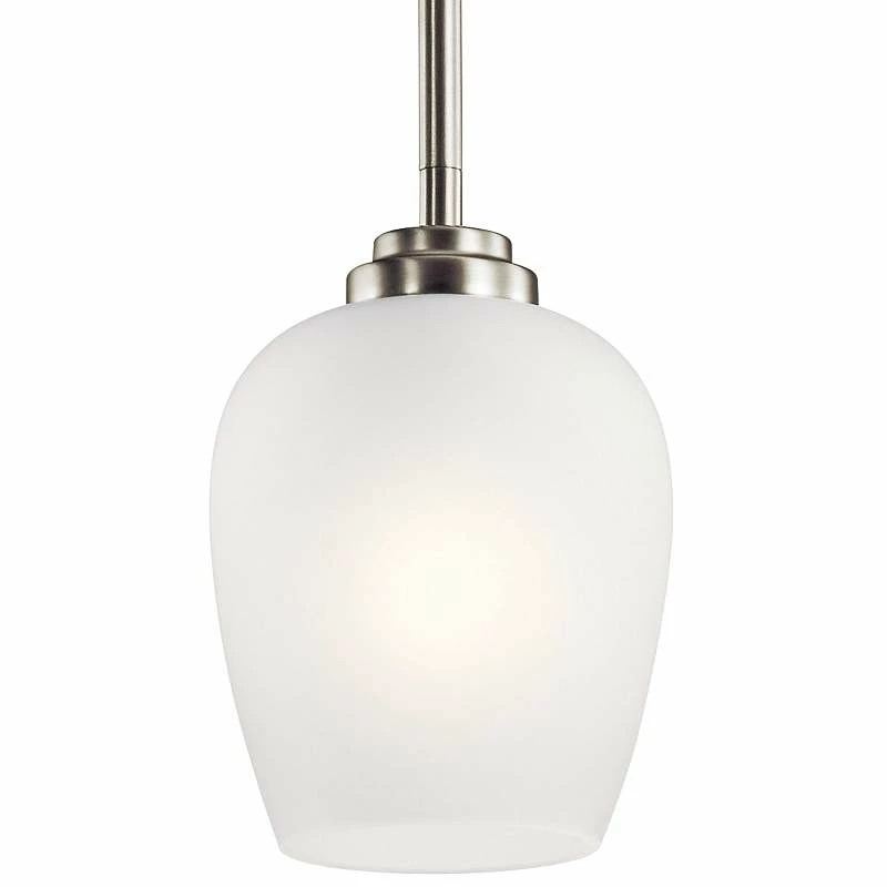 Kichler Valserrano 5" Wide Brushed Nickel Mini Pendant Light 5 Kichler Valserrano 5" Wide Brushed Nickel Mini Pendant Light - Image 3