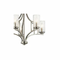 Kichler Vara 25 1/4" Wide Brushed Nickel 5-Light Chandelier -Outlet The Radiantix Store kichler vara 25 and one quarter inch wide brushed nickel 5 light chandelier 42d61views1