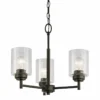 Kichler Winslow 18" Wide Oiled Bronze 3-Light Chandelier 1 Kichler Winslow 18" Wide Oiled Bronze 3-Light Chandelier -Outlet The Radiantix Store kichler winslow 18 inch wide oiled bronze 3 light chandelier 42v49