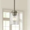 Kichler Winslow 4 1/4" Wide Brushed Nickel Mini Pendant 2 Kichler Winslow 4 1/4" Wide Brushed Nickel Mini Pendant -Outlet The Radiantix Store kichler winslow 4 and one quarter inch wide brushed nickel mini pendant 42x37cropped