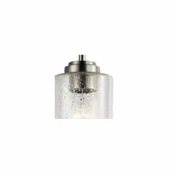 Kichler Winslow 4 1/4" Wide Brushed Nickel Mini Pendant -Outlet The Radiantix Store kichler winslow 4 and one quarter inch wide brushed nickel mini pendant 42x37views1