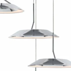Koncept Royyo 12" Wide Polished Nickel 6-Light Mini Pendant -Outlet The Radiantix Store koncept royyo 12 inch wide polished nickel 6 light mini pendant 68r67views1