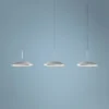 Koncept Royyo 44" Wide Silver 3-Light Linear Pendant -Outlet The Radiantix Store koncept royyo 44 inch wide silver 3 light linear pendant 68r20cropped