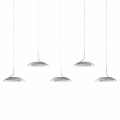 Koncept Royyo 44" Wide Silver 5-Light Linear Pendant 6 Koncept Royyo 44" Wide Silver 5-Light Linear Pendant -Outlet The Radiantix Store koncept royyo 44 inch wide silver 5 light linear pendant 68r27
