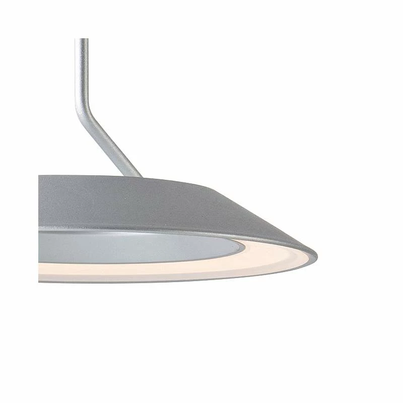 Koncept Royyo 44" Wide Silver 5-Light Linear Pendant 5 Koncept Royyo 44" Wide Silver 5-Light Linear Pendant - Image 3
