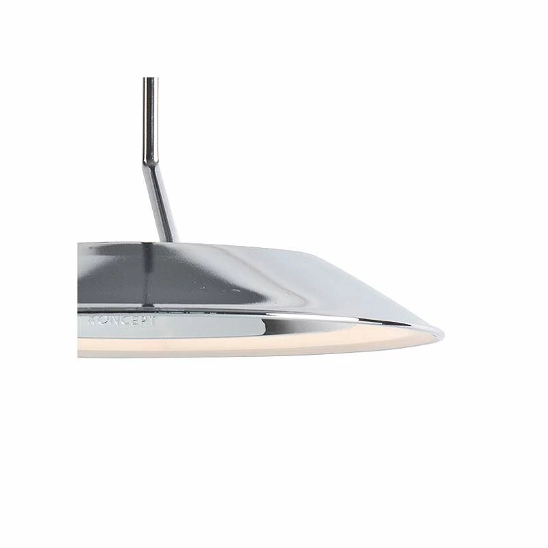 Koncept Royyo 44"W Polished Nickel 3-Light Linear Pendant 5 Koncept Royyo 44"W Polished Nickel 3-Light Linear Pendant - Image 3