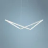 Koncept Z-Bar Bird 34" Wide Matte White LED Pendant Light -Outlet The Radiantix Store koncept z bar bird 34 inch wide matte white led pendant light 65t60cropped