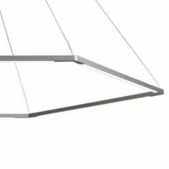 Koncept Z-Bar Honeycomb 51 3/4"W Silver LED Pendant Light 7 Koncept Z-Bar Honeycomb 51 3/4"W Silver LED Pendant Light -Outlet The Radiantix Store koncept z bar honeycomb 51 and three quarter inchw silver led pendant light 65t64views1