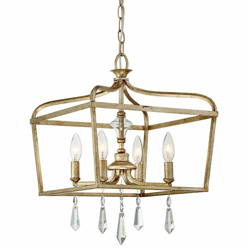 Laurel Estate 14 1/4" Wide Brio Gold 4-Light Pendant 4 Laurel Estate 14 1/4" Wide Brio Gold 4-Light Pendant - Image 2