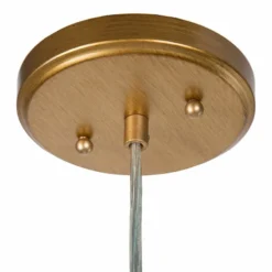 Lavaje 9 1/2"W Gold Iron Seeded Glass Mini Pendant Light -Outlet The Radiantix Store lavaje 9 and one half inchw gold iron seeded glass mini pendant light 99c17views2