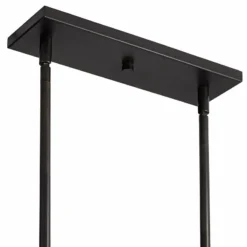 Laya 38 3/4"W Bronze W/ Wood Kitchen Island Light Chandelier -Outlet The Radiantix Store laya 38 and three quarter inchw bronze w wood kitchen island light chandelier 71d72views3