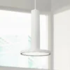 AFX Luna 8" Wide White LED Mini Pendant Light -Outlet The Radiantix Store luna 8 inch wide white led mini pendant light 94e49cropped