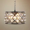 Madison 16" Wide Crystal Polished Nickel Pendant Light -Outlet The Radiantix Store madison 16 inch wide crystal polished nickel pendant light 1j735cropped