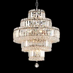 Magnificence 18 1/2" Wide 18-Light LED Crystal Chandelier