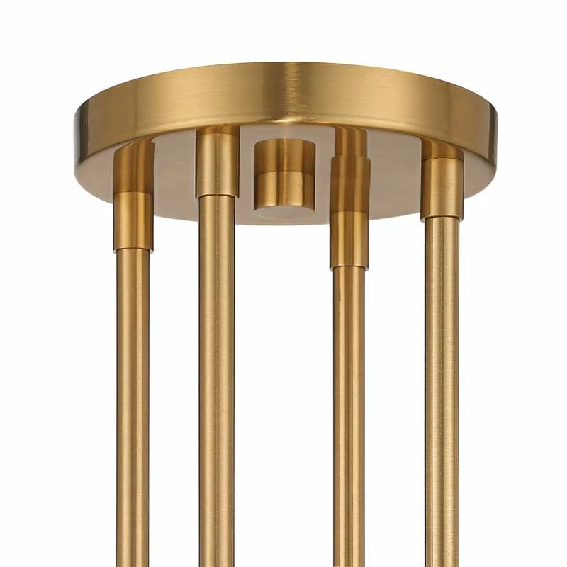 Magnificence 23 3/4" Wide Soft Gold Crystal Pendant Light 7 Magnificence 23 3/4" Wide Soft Gold Crystal Pendant Light - Image 5