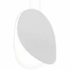 Malibu Discs™ 14" Wide Satin White LED Pendant Light -Outlet The Radiantix Store malibu discs 14 inch wide satin white led pendant light 88k15