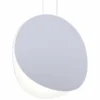 Malibu Discs™ 18" Wide Dove Gray LED Pendant Light