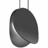 Malibu Discs™ 7 1/2" Wide Black LED Mini Pendant Light -Outlet The Radiantix Store malibu discs 7 and one half inch wide black led mini pendant light 88f83