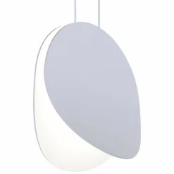 Malibu Discs⢠10"W Dove Gray LED Mini Pendant Light