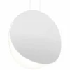 Malibu Discs™ 18" Wide Satin White LED Pendant Light -Outlet The Radiantix Store malibu discs trade 18 inch wide satin white led pendant light 94t68