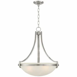 Mallot 20" Wide Brushed Nickel Modern Glass Bowl Pendant Light 13 Mallot 20" Wide Brushed Nickel Modern Glass Bowl Pendant Light -Outlet The Radiantix Store mallot 20 inch wide brushed nickel modern glass bowl pendant light 86h91views4