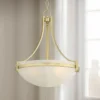 Mallot 20" Wide Soft Gold Glass Bowl Pendant Light -Outlet The Radiantix Store mallot 20 inch wide soft gold glass bowl pendant light 86n61cropped