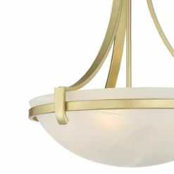 Mallot 20" Wide Soft Gold Glass Bowl Pendant Light -Outlet The Radiantix Store mallot 20 inch wide soft gold glass bowl pendant light 86n61views1