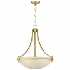 Mallot 20" Wide Soft Gold Glass Bowl Pendant Light -Outlet The Radiantix Store mallot 20 inch wide soft gold glass bowl pendant light 86n61views4