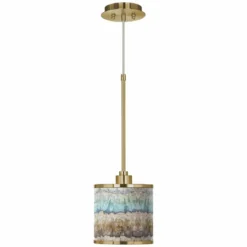 Marble Jewel Giclee Gold Mini Pendant Light -Outlet The Radiantix Store marble jewel giclee gold mini pendant light 707n6