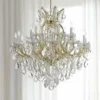 Maria Theresa 35" Wide 19-Light Gold And Crystal Chandelier -Outlet The Radiantix Store maria theresa 35 inch wide 19 light gold and crystal chandelier 1k260cropped