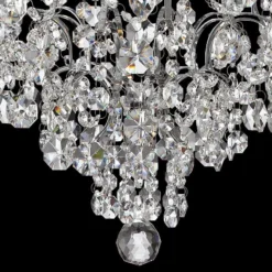 Marilyn 18 1/4" Wide Chrome And Crystal Chandelier 11 Marilyn 18 1/4" Wide Chrome And Crystal Chandelier -Outlet The Radiantix Store marilyn 18 and one quarter inch wide chrome and crystal chandelier 7c555views2