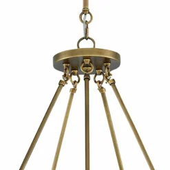 MarjieScope 32"W 10-Light Antique Brass Chandelier -Outlet The Radiantix Store marjiescope 32 inchw 10 light antique brass chandelier 517f0views2