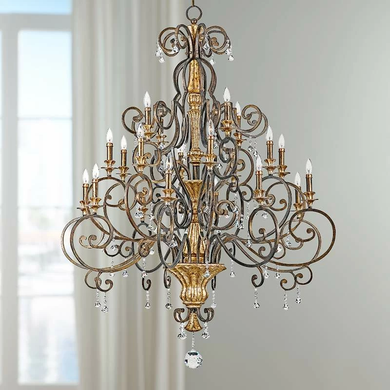 Marquette Collection 48 1/2" Wide 20-Light Chandelier 3 Marquette Collection 48 1/2" Wide 20-Light Chandelier