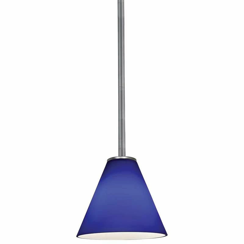 Martini 7 1/4" Wide Brushed Steel LED Mini Pendant 4 Martini 7 1/4" Wide Brushed Steel LED Mini Pendant - Image 2