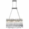 Matrix 36 1/2" Wide Rainy Night Silver 6-Light Island Light Pendant 1 Matrix 36 1/2" Wide Rainy Night Silver 6-Light Island Light Pendant -Outlet The Radiantix Store matrix 36 and one half inch wide rainy night silver 6 light island light pendant 541e2