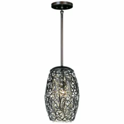 Maxim Arabesque 6 1/2" Wide Oil Rubbed Bronze Mini Pendant -Outlet The Radiantix Store maxim arabesque 6 and one half inch wide oil rubbed bronze mini pendant 23y13views1