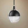 Maxim Axiom 13 3/4" Wide Black And Nickel LED Pendant Light 2 Maxim Axiom 13 3/4" Wide Black And Nickel LED Pendant Light -Outlet The Radiantix Store maxim axiom 13 and three quarter inch wide black and nickel led pendant light 59j99cropped