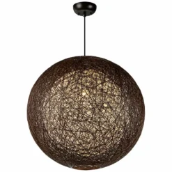 Maxim Bali 24" Wide Chocolate Weave Outdoor Pendant Light -Outlet The Radiantix Store maxim bali 24 inch wide chocolate weave outdoor pendant light 9r889views1