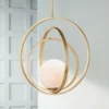 Maxim Coronet 17 1/2" Wide Satin Brass Modern Orb Globe Pendant Light -Outlet The Radiantix Store maxim coronet 17 and one half inch wide satin brass modern orb globe pendant light 59j49cropped