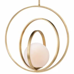 Maxim Coronet 20 1/2" Wide Satin Brass Pendant Light -Outlet The Radiantix Store maxim coronet 20 and one half inch wide satin brass pendant light 59j53views1