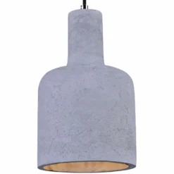 Maxim Crete 7 1/2"W LED Large Concrete Tier Mini Pendant -Outlet The Radiantix Store maxim crete 7 and one half inchw led large concrete tier mini pendant 8n192views1