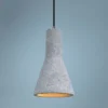 Maxim Crete 7 1/4" Wide Concrete Bell LED Mini Pendant -Outlet The Radiantix Store maxim crete 7 and one quarter inch wide concrete bell led mini pendant 8n191cropped