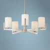 Maxim Dart 26" Wide Satin Nickel 5-Light Chandelier -Outlet The Radiantix Store maxim dart 26 inch wide satin nickel 5 light chandelier 75h45cropped